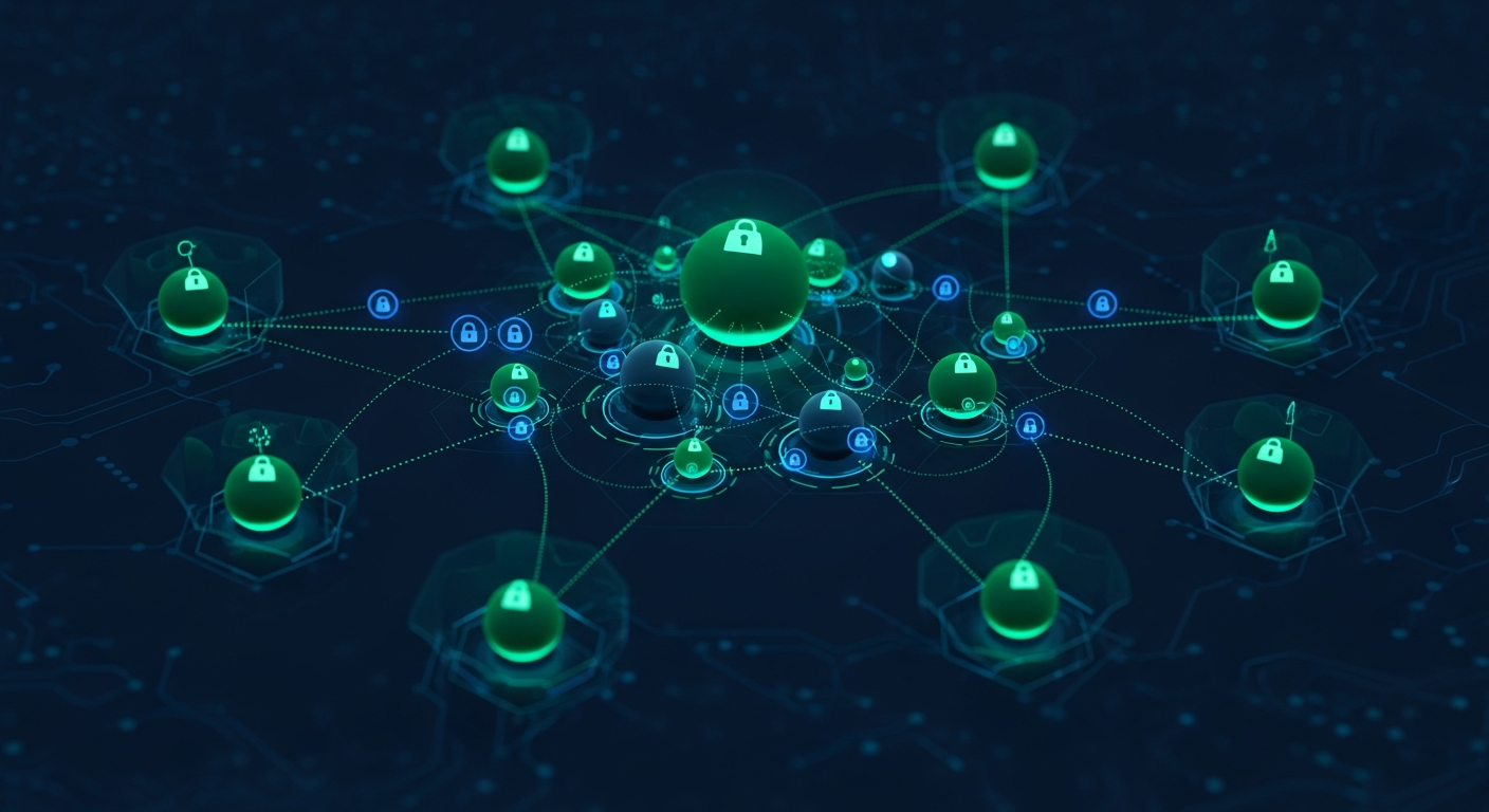 Multi-agent security patterns illustration